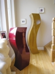 Curvy Planters in-situ