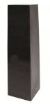 ‘Tower’ tall planter in aged slate effect